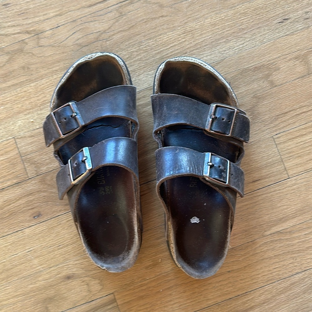 Birkenstock Arizona Sandals Oiled Leather